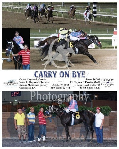 Carry On Bye - 100914 - Race 06 - EVD