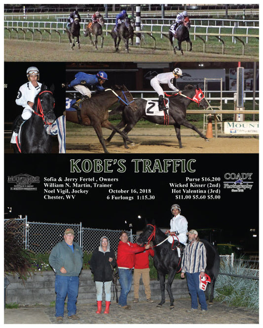 KOBE'S TRAFFIC - 101618 - Race 06 - MNR
