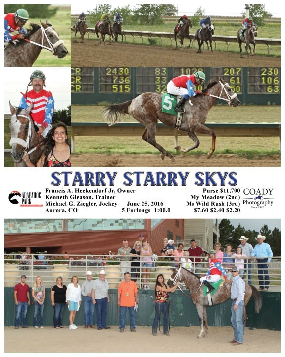 STARRY STARRY SKYS - 062516 - Race 05 - ARP