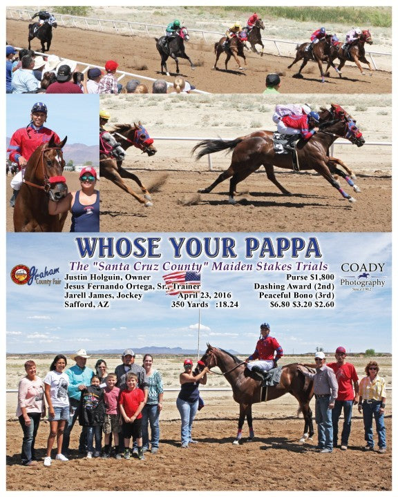 WHOSE YOUR PAPPA - 042316 - Race 02 - SAF