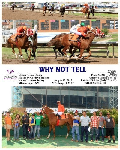Why Not Tell - 081212 - Race 07