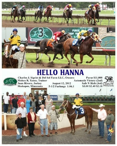 HELLO HANNA - 081212 - Race 03