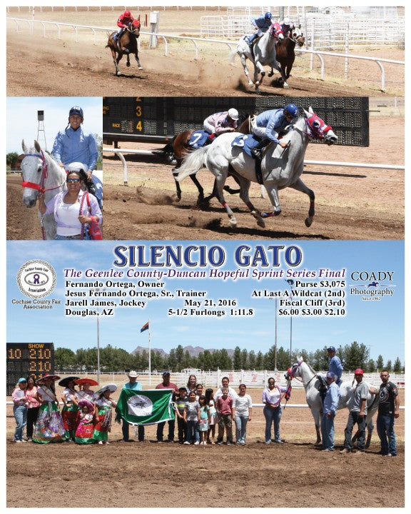 SILENCIO GATO - 052116 - Race 01 - DG