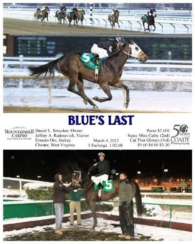 BLUE'S LAST - 030412 - Race 10