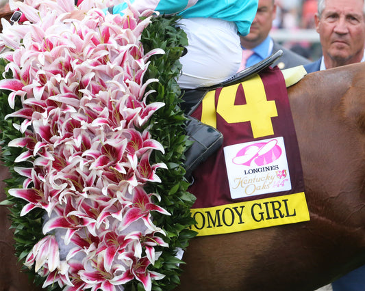 MONOMOY GIRL - 050418 - Race 11 - CD Longines Kentucky Oaks - Post Race 09