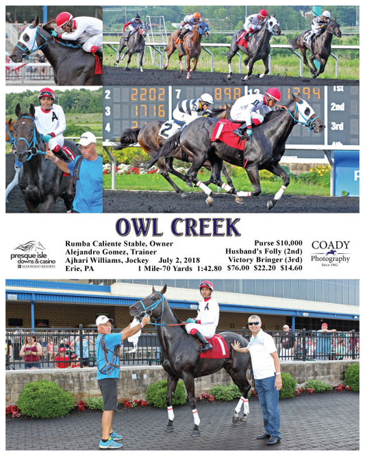 OWL CREEK - 070218 - Race 04 - PID