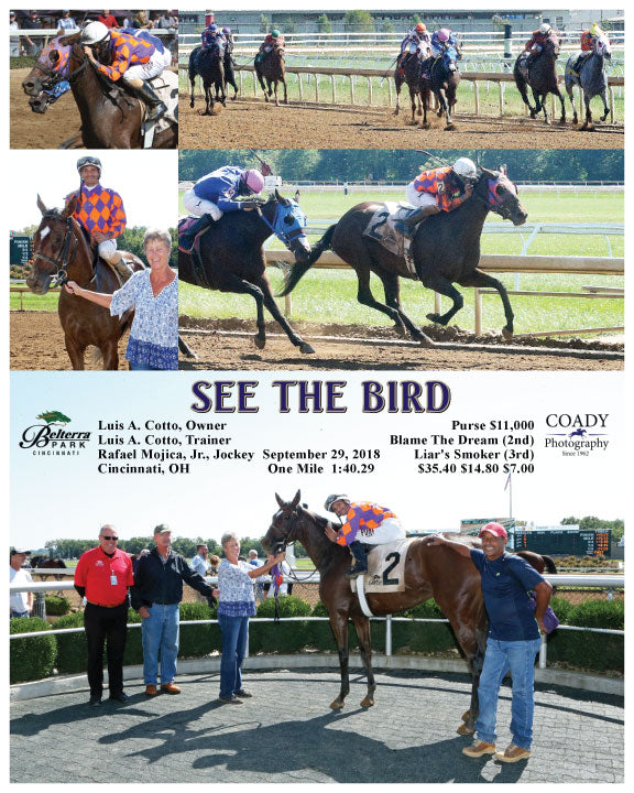 SEE THE BIRD - 092918 - Race 02 - BTP