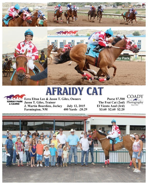 Afraidy Cat - 071215 - Race 01 - SRP