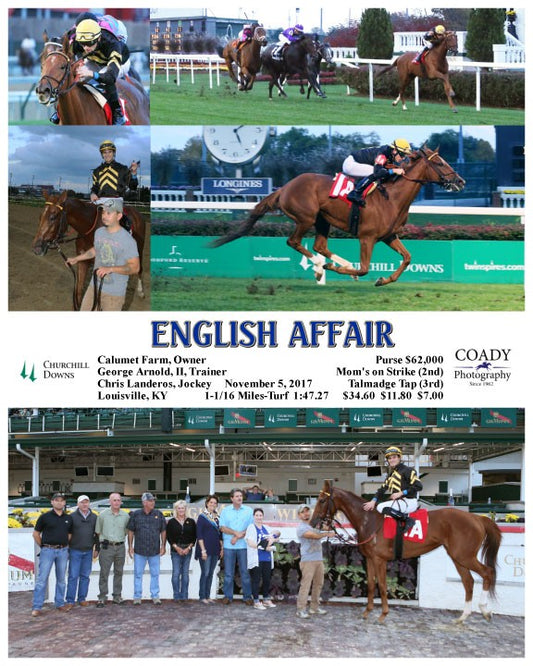 ENGLISH AFFAIR - 110517 - Race 09 - CD