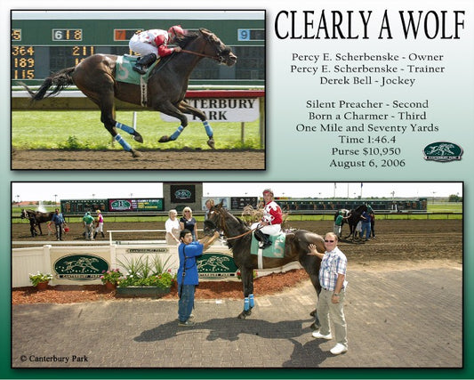 CLEARLY A WOLF - 080606 - Race 01 - CBY