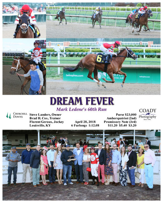 DREAM FEVER - 042818 - Race 03 - CD - A