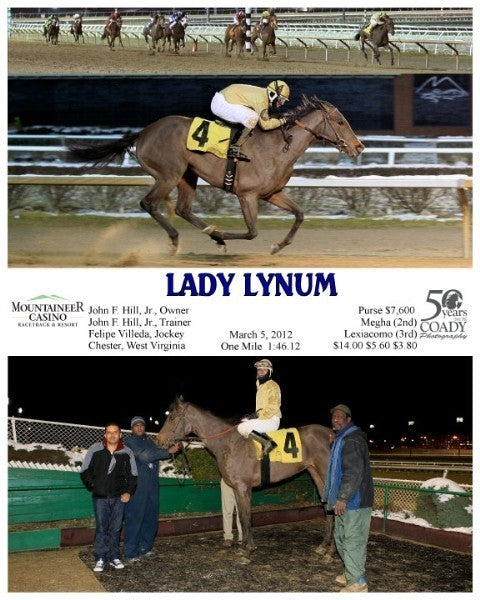 LADY LYNUM - 030512 - Race 05
