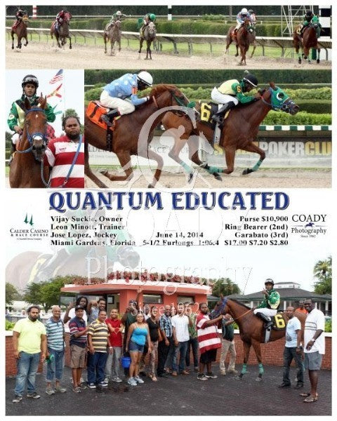QUANTUM EDUCATED - 061414 - Race 08 - CRC