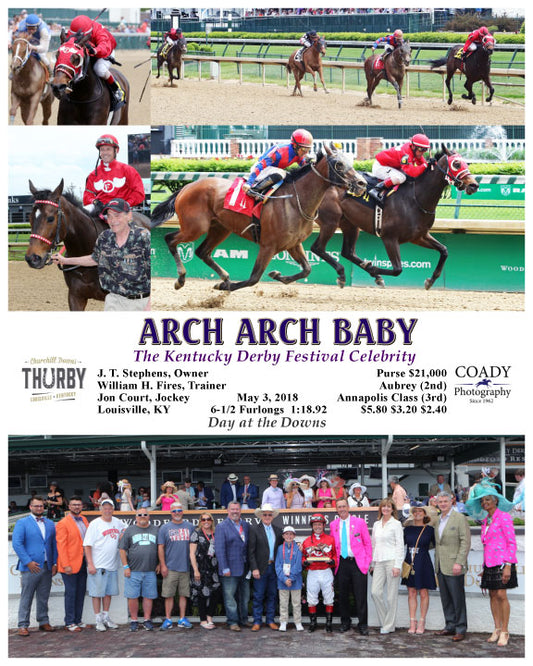 ARCH ARCH BABY  - 050318 - Race 03 - CD - G