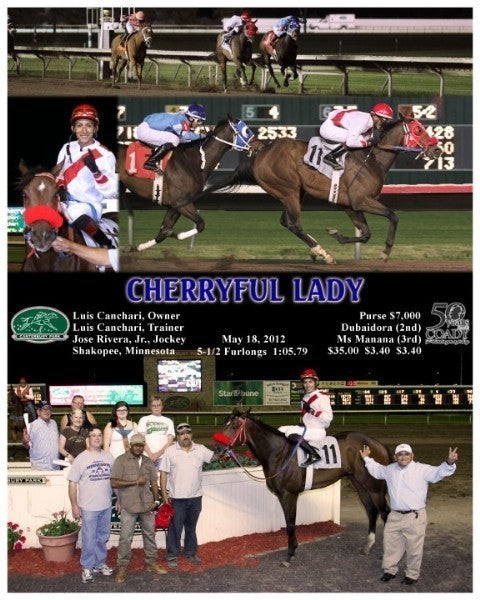CHERRYFUL LADY - 051812 - Race 08