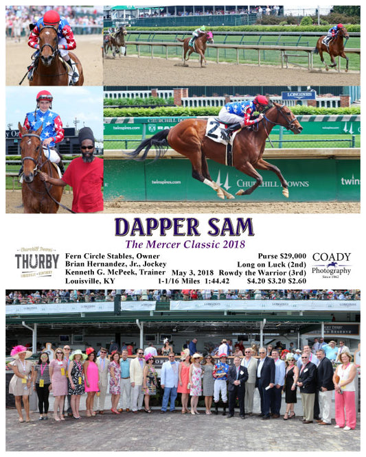 DAPPER SAM - 050318 - Race 06 - CD - G