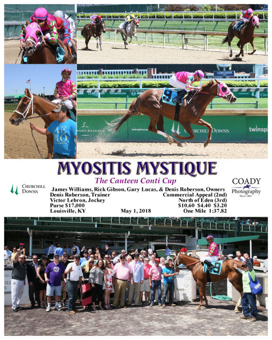 MYOSITIS MYSTIQUE - 050118 - Race 05 - CD