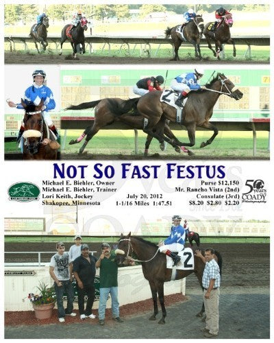 NOT SO FAST FESTUS - 072012 - Race 01
