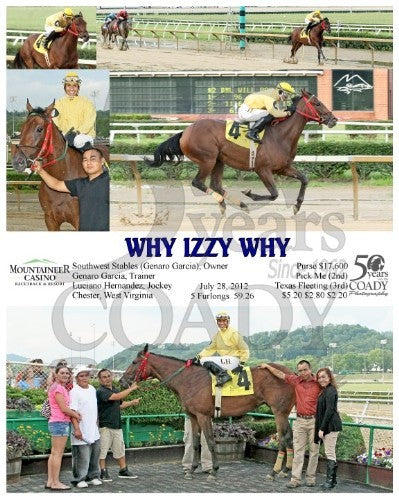 WHY IZZY WHY - 072812 - Race 02