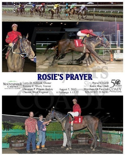 ROSIE'S PRAYER - 080512 - Race 08