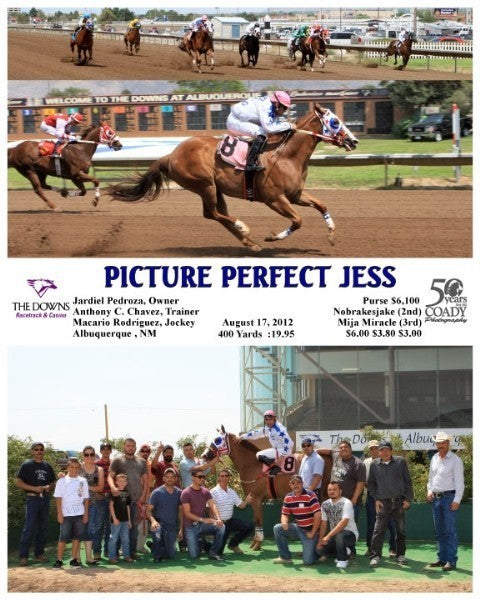 Picture Perfect Jess - 081712 - Race 01