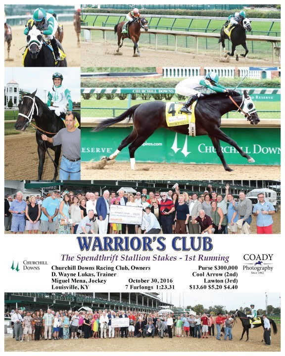 WARRIOR'S CLUB - 103016 - Race 09 - CD