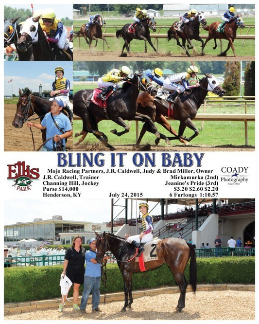 Bling It On Baby - 072415 - Race 02 - ELP