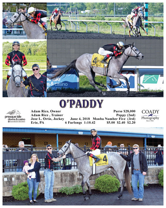 O'PADDY - 060418 - Race 05 - PID