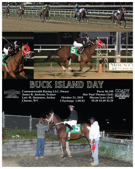BUCK ISLAND DAY - 102118 - Race 03 - MNR