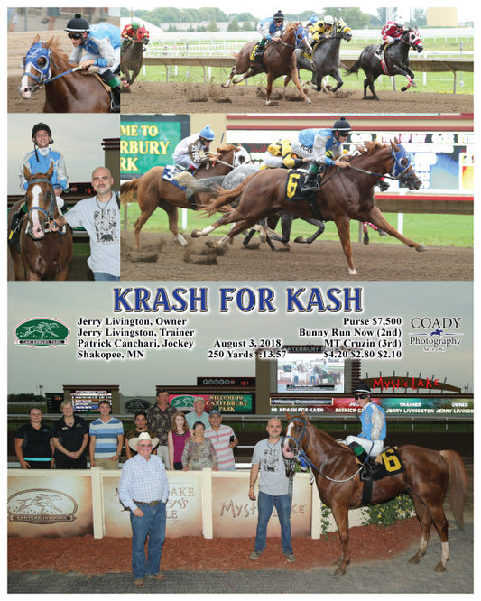 KRASH FOR KASH - 080318 - Race 01 - CBY