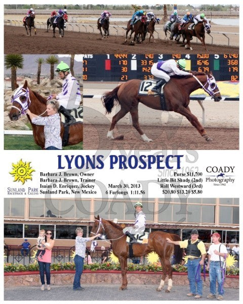 Lyons Prospect - 033013 - Race 11 - SUN