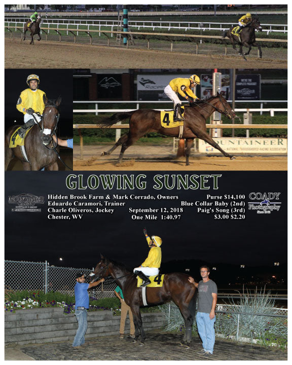 GLOWING SUNSET - 091218 - Race 03 - MNR