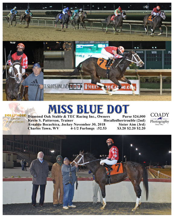 MISS BLUE DOT - 113018 - Race 06 - CT