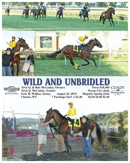 WILD AND UNBRIDLED - 082415 - Race 01 - MNR