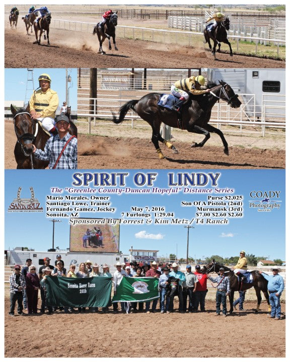 SPIRIT OF  LINDY - 050716 - Race 04 - SON