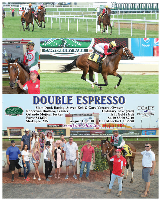 DOUBLE ESPRESSO - 081118 - Race 09 - CBY