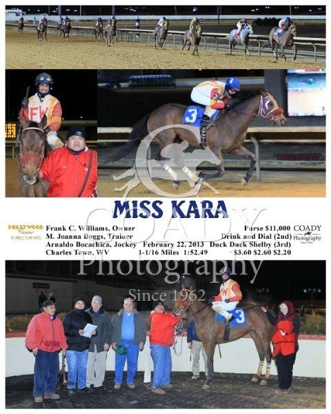 Miss Kara - 022213 - Race 03 - CT