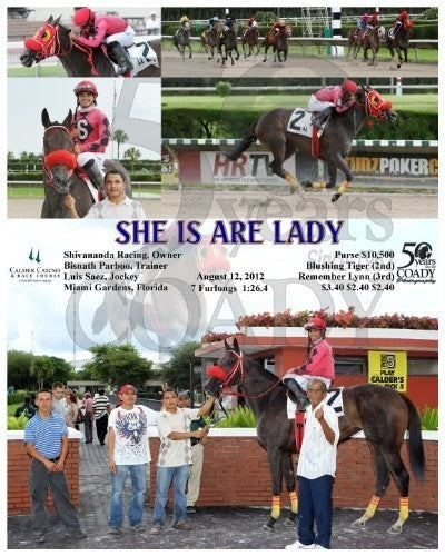 SHE IS ARE LADY - 081212 - Race 07