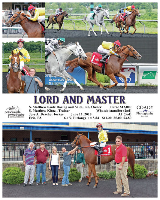 LORD AND MASTER - 061218 - Race 01 - PID