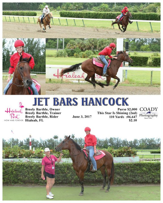 JET BARS HANCOCK - 060317 - Race 13 - HIA