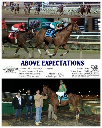 ABOVE EXPECTATIONS - 030312 - Race 10