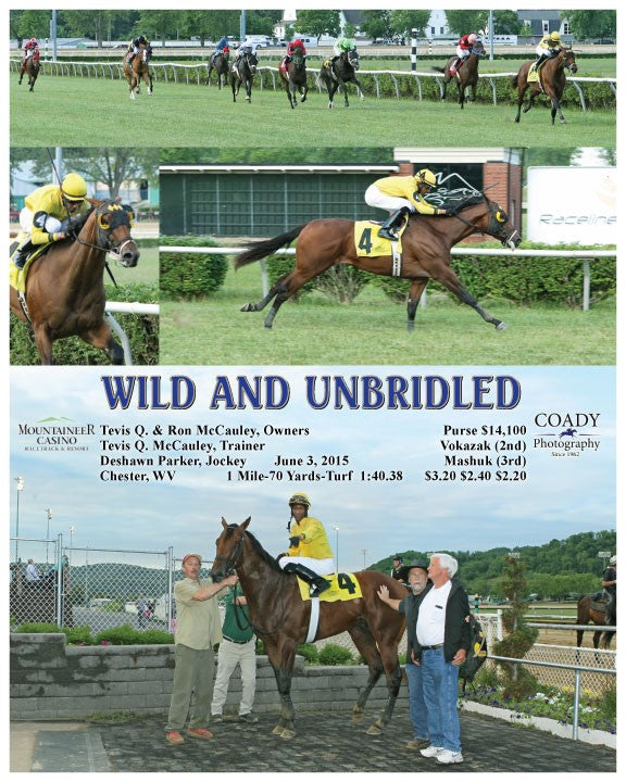 WILD AND UNBRIDLED - 060315 - Race 01 - MNR
