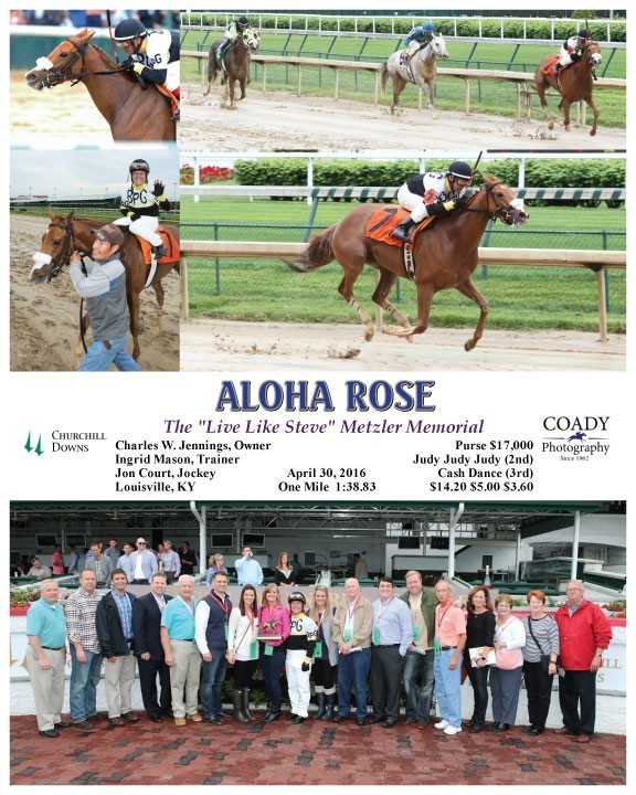ALOHA ROSE - 043016 - Race 01 - CD - Group