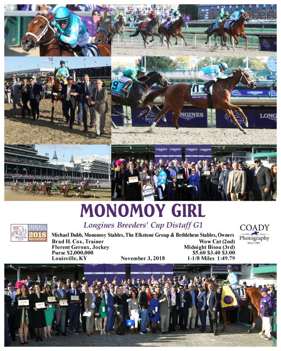 MONOMOY GIRL - 110318 - Race 09 - CD