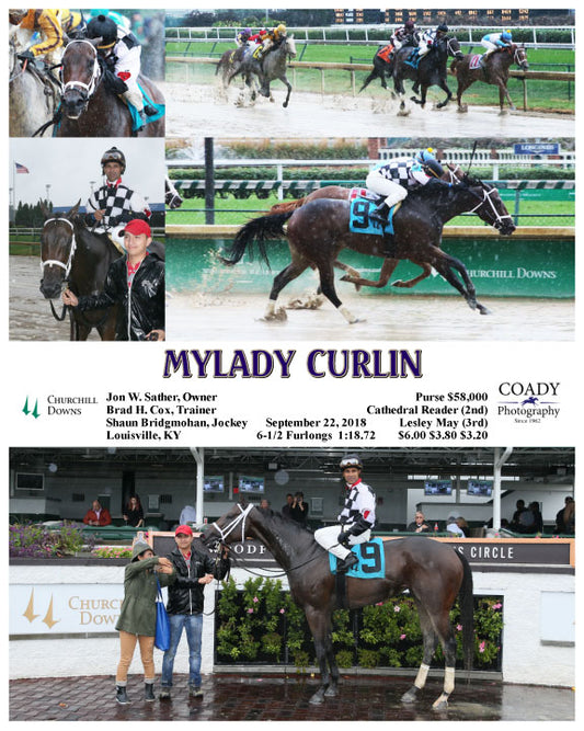 MYLADY CURLIN - 092218 - Race 09 - CD