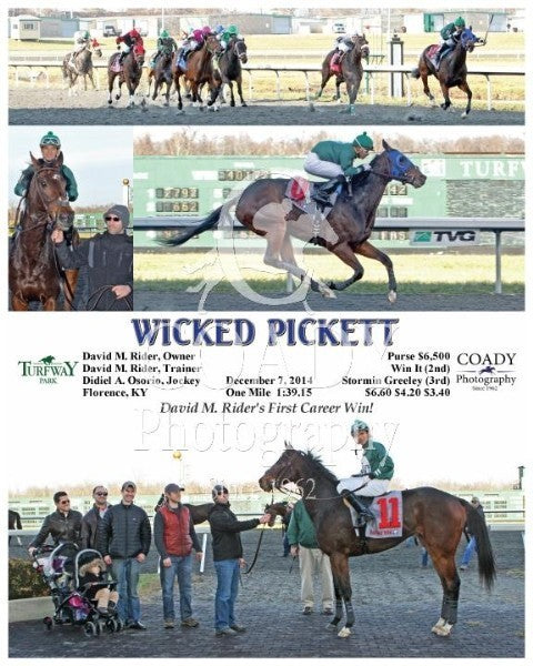 WICKED PICKETT - 120714 - Race 04 - TP