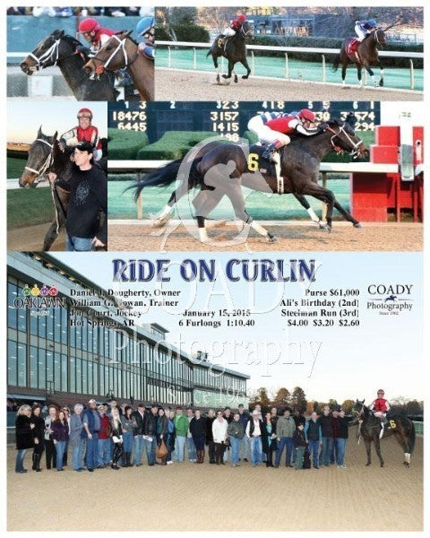 Ride on Curlin - 011515 - Race 09 - OP