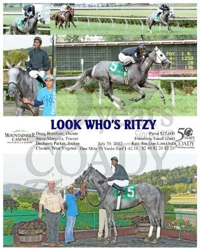 LOOK WHO'S RITZY - 073012 - Race 02