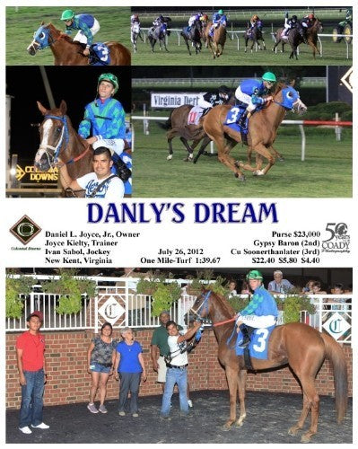DANLY'S DREAM - 072612 - Race 08