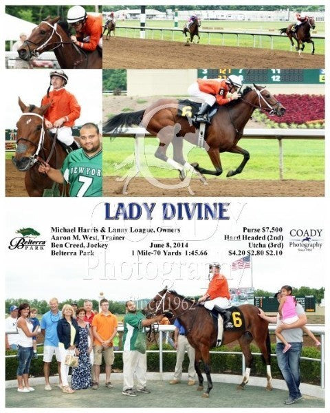 LADY DIVINE - 060814 - Race 01 - BTP